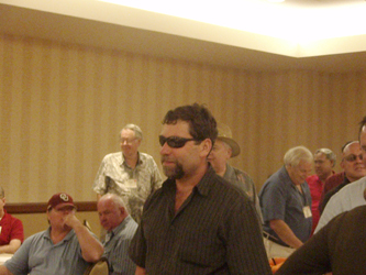 Randy Hauth after his election to the Board